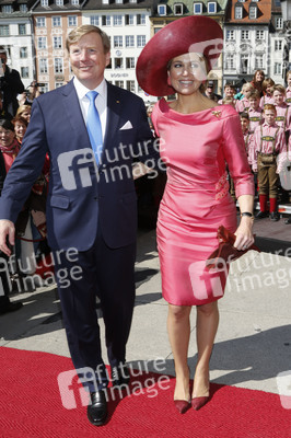 König Willem-Alexander und Königin Maxima der Niederlande in München