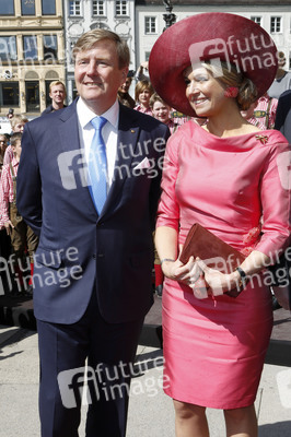 König Willem-Alexander und Königin Maxima der Niederlande in München