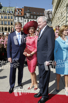 König Willem-Alexander und Königin Maxima der Niederlande in München