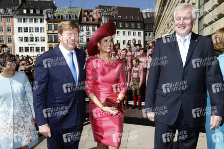 König Willem-Alexander und Königin Maxima der Niederlande in München