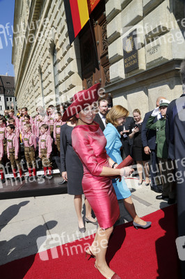 König Willem-Alexander und Königin Maxima der Niederlande in München
