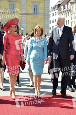 König Willem-Alexander und Königin Maxima der Niederlande in München