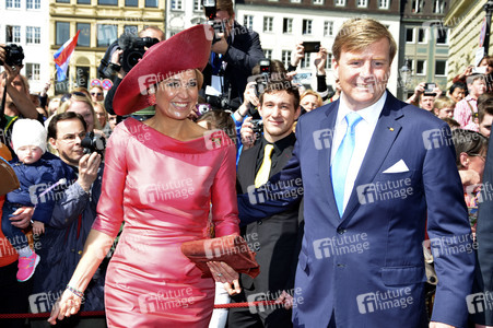 König Willem-Alexander und Königin Maxima der Niederlande in München
