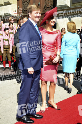 König Willem-Alexander und Königin Maxima der Niederlande in München