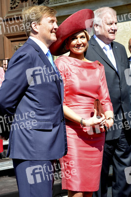 König Willem-Alexander und Königin Maxima der Niederlande in München