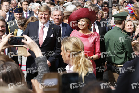 König Willem-Alexander und Königin Maxima der Niederlande in München