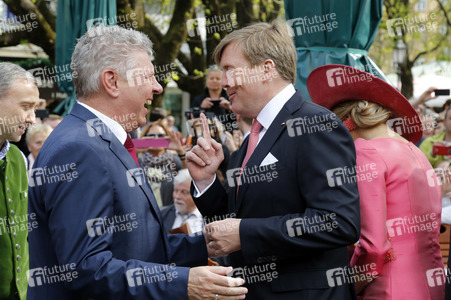 König Willem-Alexander und Königin Maxima der Niederlande in München