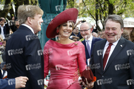 König Willem-Alexander und Königin Maxima der Niederlande in München
