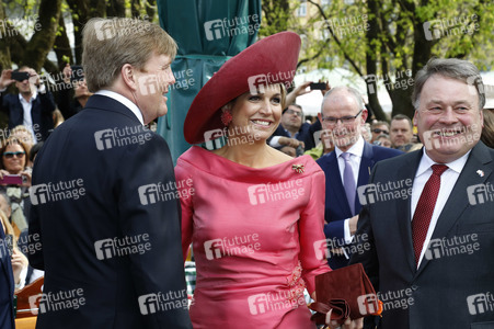 König Willem-Alexander und Königin Maxima der Niederlande in München
