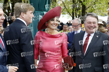 König Willem-Alexander und Königin Maxima der Niederlande in München