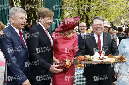 König Willem-Alexander und Königin Maxima der Niederlande in München