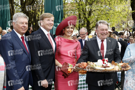 König Willem-Alexander und Königin Maxima der Niederlande in München