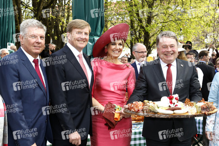 König Willem-Alexander und Königin Maxima der Niederlande in München