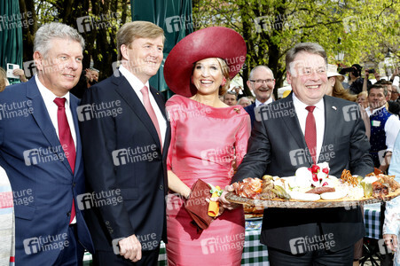 König Willem-Alexander und Königin Maxima der Niederlande in München