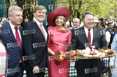 König Willem-Alexander und Königin Maxima der Niederlande in München