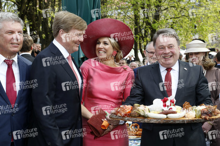 König Willem-Alexander und Königin Maxima der Niederlande in München
