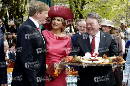 König Willem-Alexander und Königin Maxima der Niederlande in München