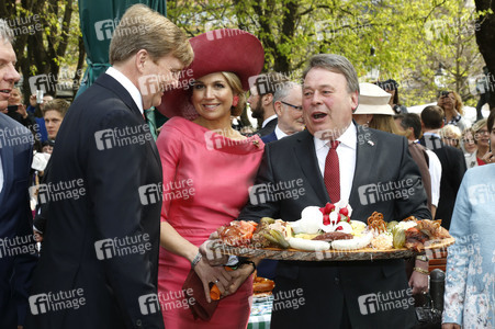 König Willem-Alexander und Königin Maxima der Niederlande in München