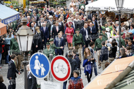 König Willem-Alexander und Königin Maxima der Niederlande in München