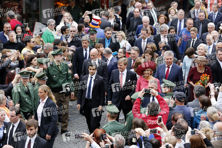 König Willem-Alexander und Königin Maxima der Niederlande in München
