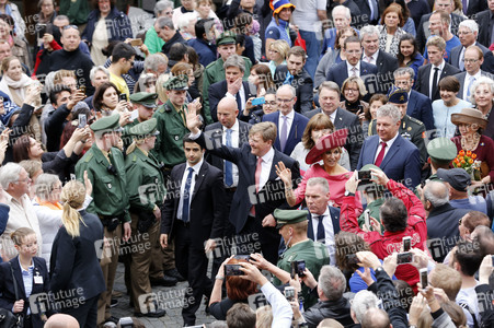 König Willem-Alexander und Königin Maxima der Niederlande in München
