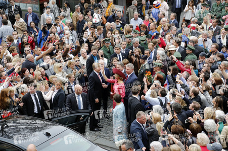 König Willem-Alexander und Königin Maxima der Niederlande in München