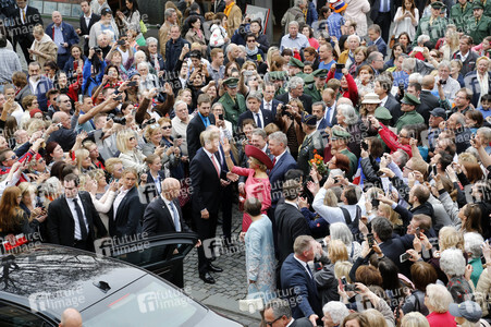 König Willem-Alexander und Königin Maxima der Niederlande in München