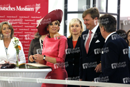 König Willem-Alexander und Königin Maxima der Niederlande in München