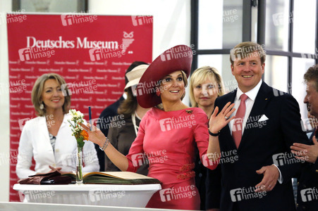 König Willem-Alexander und Königin Maxima der Niederlande in München