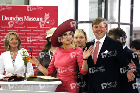König Willem-Alexander und Königin Maxima der Niederlande in München