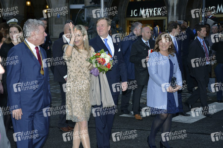 König Willem-Alexander und Königin Maxima der Niederlande in München