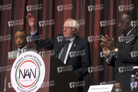 Bernie Sanders spricht auf der National Convention in New York