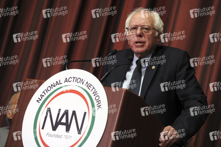 Bernie Sanders spricht auf der National Convention in New York