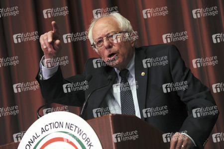 Bernie Sanders spricht auf der National Convention in New York