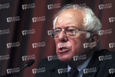 Bernie Sanders spricht auf der National Convention in New York