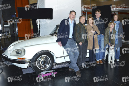 Fototermin am Set des ARD-Films 'Almuth und Rita' in München