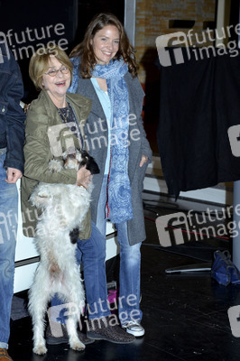 Fototermin am Set des ARD-Films 'Almuth und Rita' in München