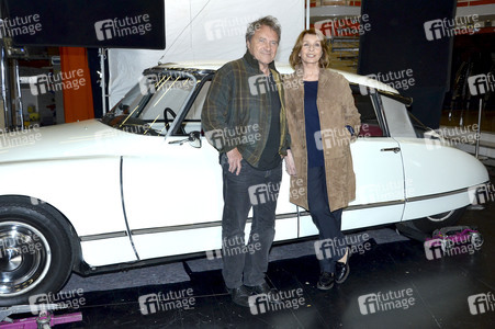 Fototermin am Set des ARD-Films 'Almuth und Rita' in München