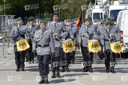 Staatsakt für Hans-Dietrich Genscher in Bonn