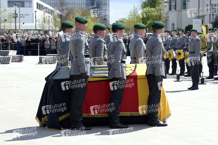 Staatsakt für Hans-Dietrich Genscher in Bonn