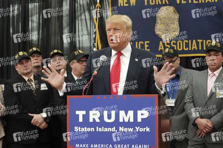 Rede von Donald Trump in New York