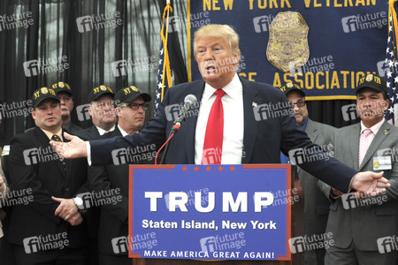 Rede von Donald Trump in New York
