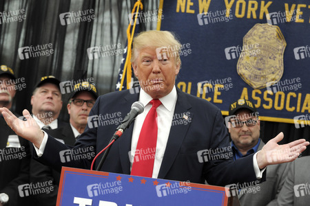 Rede von Donald Trump in New York
