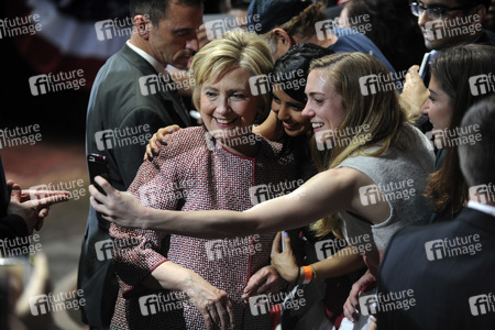 Hillary Clinton bei der NY State Democratic Primary Victory Celebration in New York