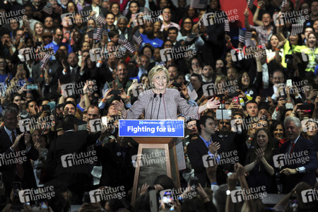 Hillary Clinton bei der NY State Democratic Primary Victory Celebration in New York