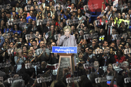 Hillary Clinton bei der NY State Democratic Primary Victory Celebration in New York