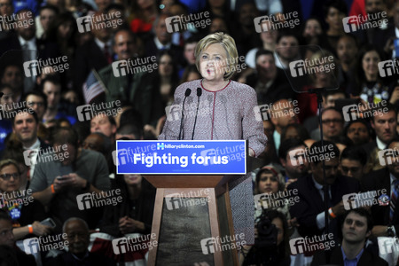 Hillary Clinton bei der NY State Democratic Primary Victory Celebration in New York