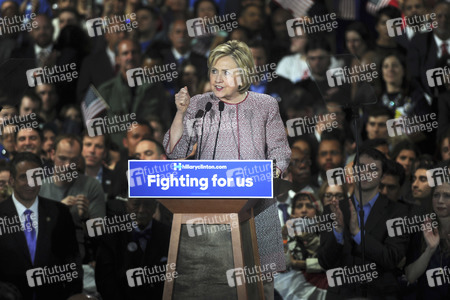Hillary Clinton bei der NY State Democratic Primary Victory Celebration in New York