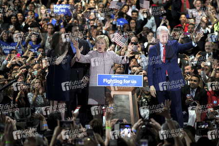 Hillary Clinton bei der NY State Democratic Primary Victory Celebration in New York