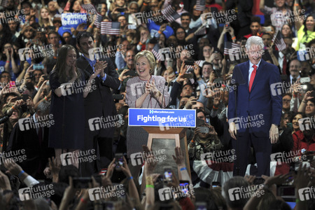 Hillary Clinton bei der NY State Democratic Primary Victory Celebration in New York